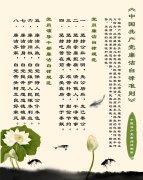 圖解《中國共產(chǎn)黨廉潔自律準(zhǔn)則》