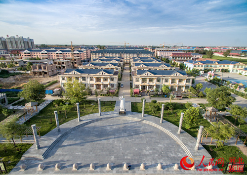圖為小河莊村容村貌。小河莊供圖