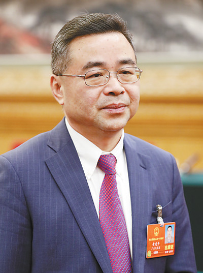 馬化騰 本報(bào)記者 杜尚澤攝