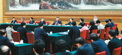 人民領(lǐng)袖：習(xí)近平六下團(tuán)組金句