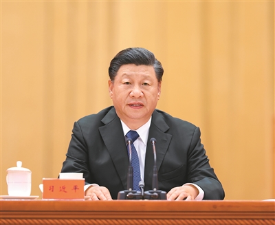 10月9日，紀念辛亥革命110周年大會在北京人民大會堂隆重舉行。中共中央總書記、國家主席、中央軍委主席習近平在大會上發(fā)表重要講話。新華社記者 龐興雷 攝