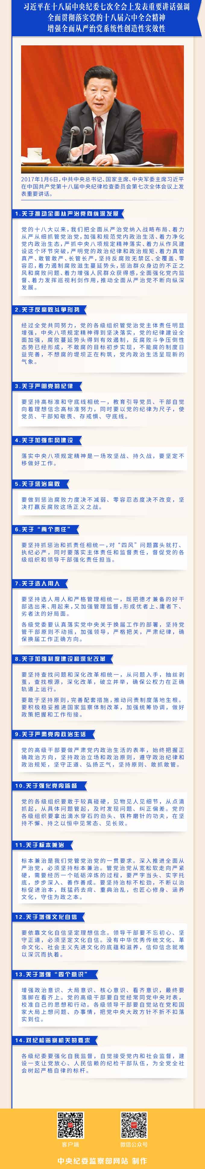 習近平總書記在十八屆中央紀委  歷次全會上的重要講話