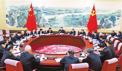 　　12月25日至26日，中共中央政治局召開民主生活會，中共中央總書記習近平主持會議并發(fā)表重要講話。 　　新華社記者 謝環(huán)馳攝