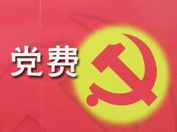 代交的黨費(fèi)